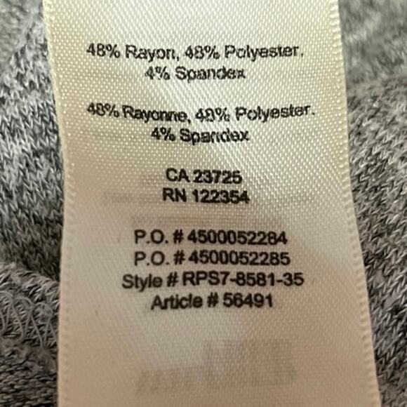 Aritzia Wilfred Izadora Gray Asymmetric Sleeveless Wrap Bodycon Mini Dress XXS - Picture 5 of 5